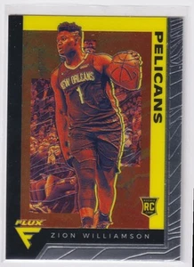 2019-20 Panini Chronicles Flux Zion Williamson Rookie New Orleans Pelicans #584 - Bild 1 von 2