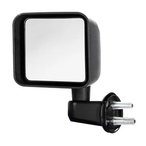Specchio retrovisore sinistro pieghevole manuale per Jeep Wrangler 2007 2008 2009 2010 - Foto 1 di 8