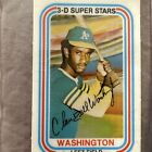 1976 Kellogg's 3-D Baseball Cards Claudell Washington 