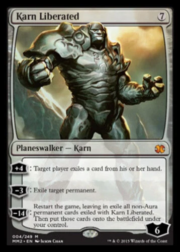 Karn Liberated Modern Masters 2015 Lightly Played, English - MTG - Image 1 of 1