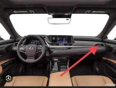 PANEL DE INSTRUMENTOS TABLERO DERECHO REJILLA DE VENTILACIÓN DE AIRE ACONDICIONADO OEM 2019-2021 LEXUS ES350 ES300H Foto 1 de 4