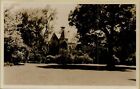 1940 View Of Chapel On Iowa State College In Ames Ia Rppc Postcard B13