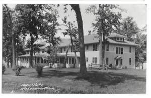 Postal antigua RPPC de Alexandria, MN Minnesota, Hotel Blake - Imagen 1 de 2