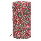 Durable Red Green Twisted Cords Perfect for Gift Wrapping 1 5mm Thickness