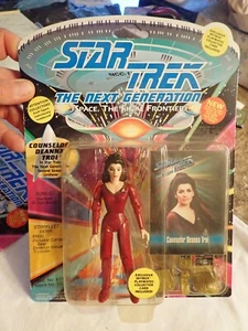Playmates Star Trek The Next Generation Deanna Troi #6076 NEW NIB - Picture 1 of 2