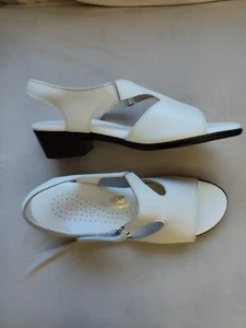 Neu SAS Tripad bequeme Suntimer-Sandalen weiß für Damen Größe 7,5 M Leder 21405 - Bild 1 von 9