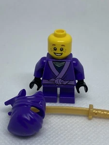 Lego Ninjago Lil' Nelson 70589 Minifigure Ninja Viola Usato. - Foto 1 di 6
