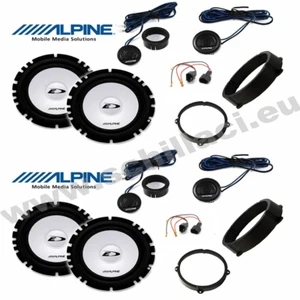 Kit 8 casse per Alfa Romeo 159 Alpine con adattatori e supporti - Bild 1 von 1