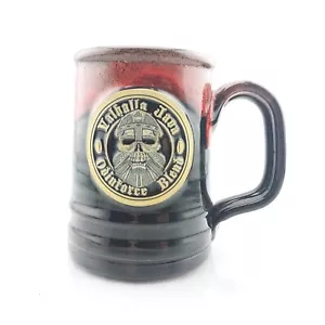 Death Wish Coffee VALHALLA JAVA Odinforce Blend Mug Deneen Pottery 2018 USA #2 - Picture 1 of 12