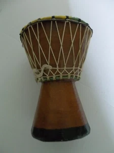 BONGO SMALL DRUM FROM AFRICA 1940 - Picture 1 of 2