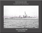USS Cony DDE 508 Personalized Canvas Ship Photo Print Navy Veteran Gift