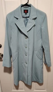 Gallery Cappotto Trench Donna Blu Medio Bottoni VINTAGE - Foto 1 di 7