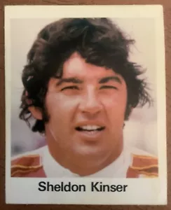 SHELDON KINSER 1979 Avalon Hill USAC Indianapolis 500 carte da gioco B - Foto 1 di 2