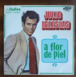 Julio Iglesias A Flor De Piel Vinyl LP Record Album - Foto 1 di 4