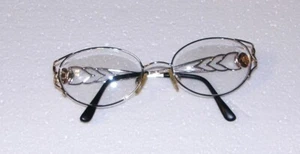 "Tara" 54018 Damen Brille mit Sehstärke (+) Goldgestell mit Spielstein - Bild 1 von 4