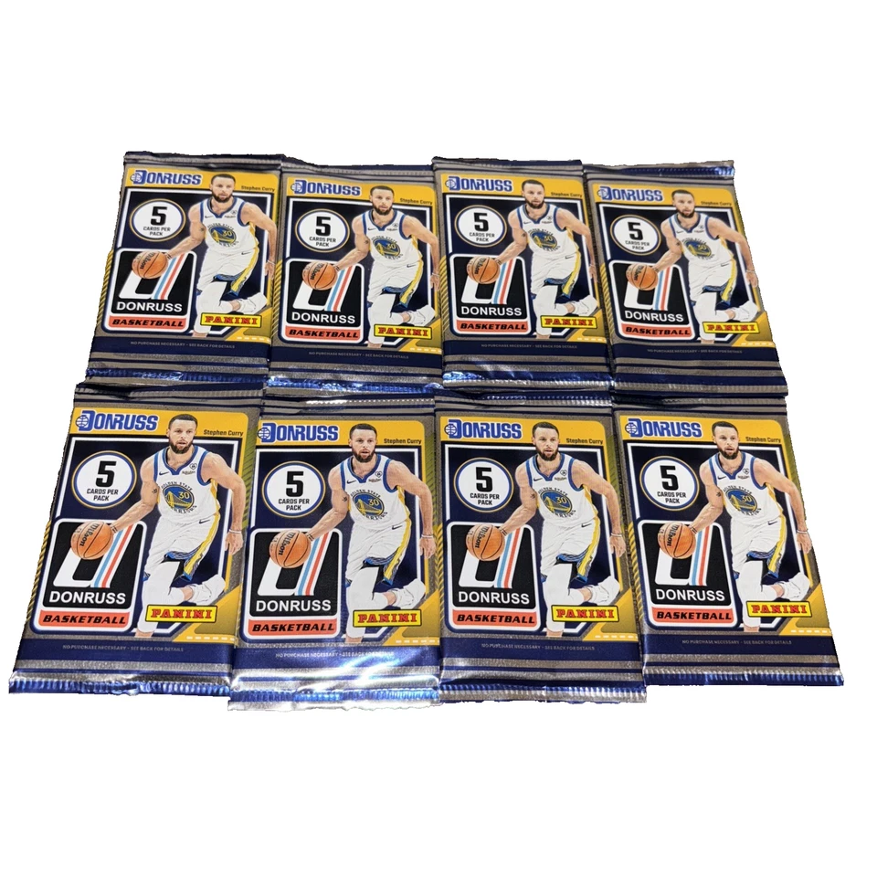 (6) - 2024-25 Donruss Basketball-5 Card Packs-Factory