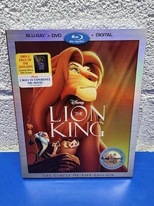 The Lion King Blu-ray + DVD + Digital Signature Collection NEW SEALED Slipcover - Bild 1 von 2