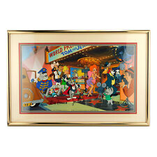 TOM and JERRY Hand Painted Cel Signed Hanna Barbera Limited Edition Art Cell