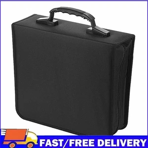 Portable Album Disc Storage Case Large Capacity Oxford Cloth CD DVD Wallet Bag - Afbeelding 1 van 18