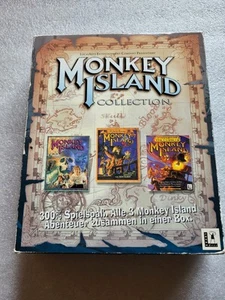 PC Spiel - MONKEY ISLAND COLLECTION / Monkey Island 1-3 / 3 CD´s mit OVP - Picture 1 of 5