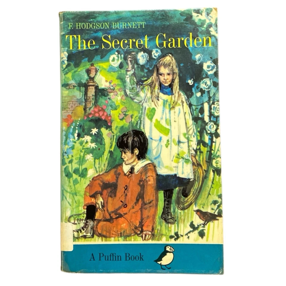 The Secret Garden by F. Hodgson Paperback Vintage Kids 1970's Ex-Library Edition - Image 1 of 4