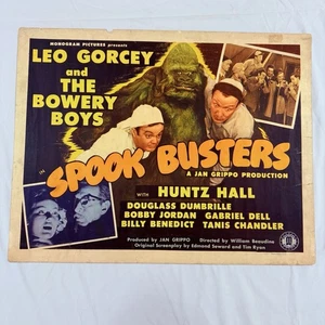 1946 Spook Busters original gerolltes 22x28 Filmplakat Bowery Boys Horror - Bild 1 von 8