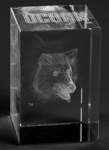 Dynasty Gallery Cube Paperweight University Of Connecticut - Boxed 5437855 - Picture 1 of 1