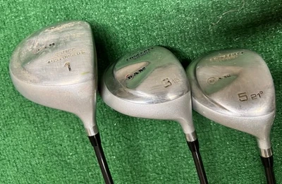 RAM Concept+ OS Forged Wood Set D,3,5 Woods / Regular Graphite With HEAD COVERS - Image 1 of 4