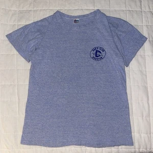 Vintage 70s Champion Tee T Shirt Dads Club Houston Rob Mob Double Sided Graphic - Picture 1 of 8