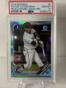 2019 Bowman Chrome Victor Victor Mesa RC Rookie #CPA-VVM | PSA 10 Gem Mint - Picture 1 of 3