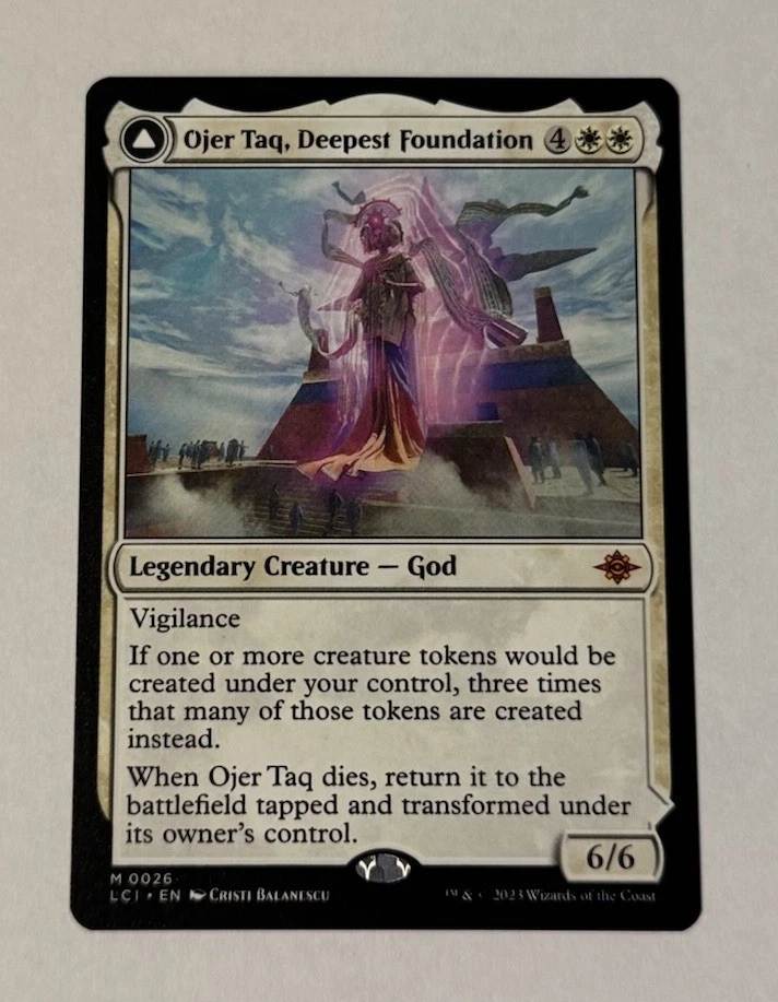 MTG Ojer Taq, Deepest Foundation -The Lost Caverns of Ixalan LP - Image 1 of 2