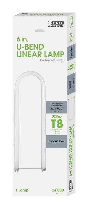 Feit Electric Bulb FL UBND T8 6" 32W - Image 1 of 1