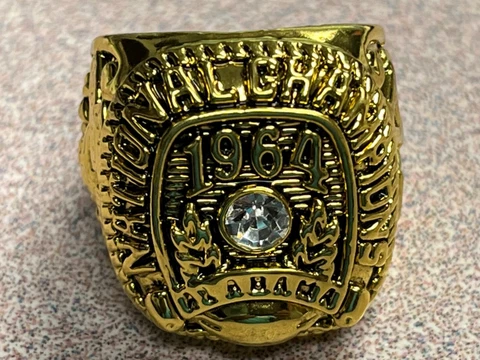 1964 ALABAMA COMMEMORATIVE CHAMPIONSHIP RING SIZE 11 Cover