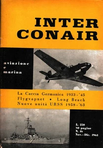 INTERCONAIR NOV 63 USS LONG BEACH CGN-9 SWEDEN FLYGVAPNET SOVIET NAVY CRUISERS P - Picture 1 of 2