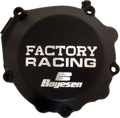 Cubierta de estator de encendido Boyesen Factory negra Yamaha YZ250 1988-1998 SC-32B Foto 1 de 1
