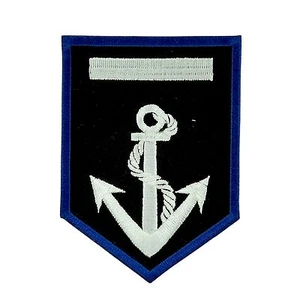 Patch anchor navy us  backpack shield applique embroidered iron on / sew - Picture 1 of 1