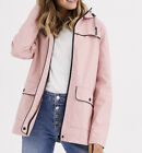 New Northern Expo Asos Pink Hooded Rain Coat Size 8 - Fast Dispatch