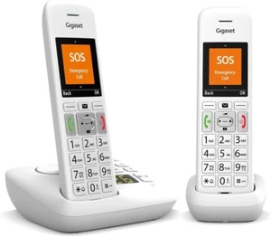 Siemens Gigaset E390A Twin Big Button Cordless Phone with Answering Machine - Picture 1 of 1