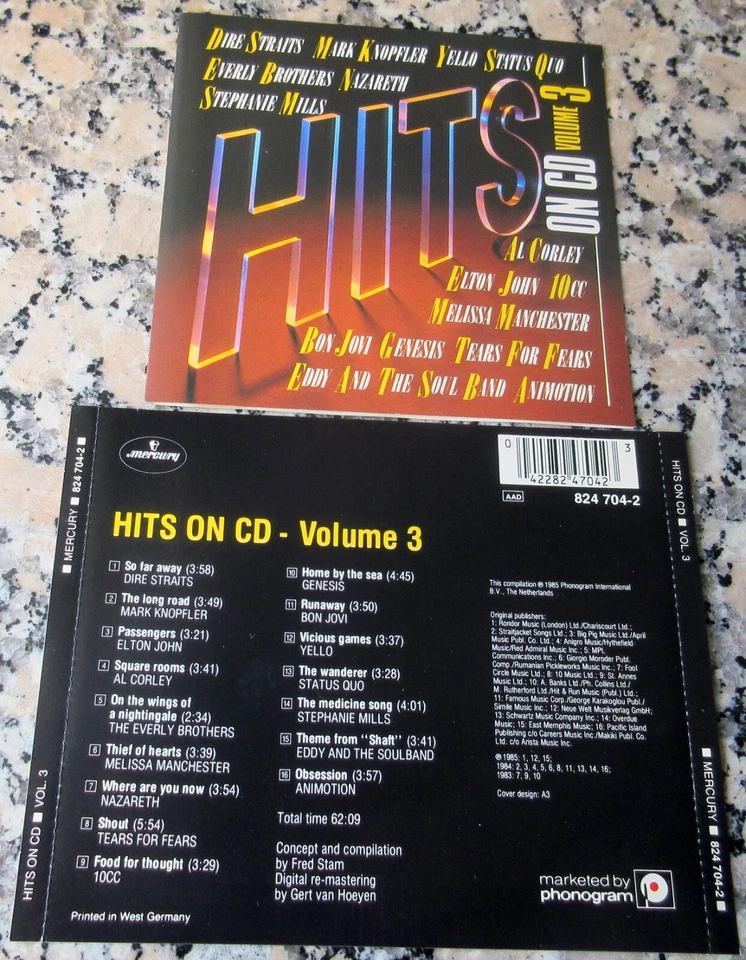 Thief Of Hearts Melissa Manchester Al Corley Bon Jovi Yello Nazareth RARE 80s CD - Imagem 1 de 2