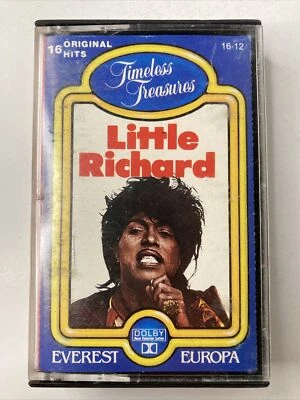 Little Richard ~ 16 Original Hits ~ Cassette Tape Vintage Tested Works Timeless - Image 1 of 4