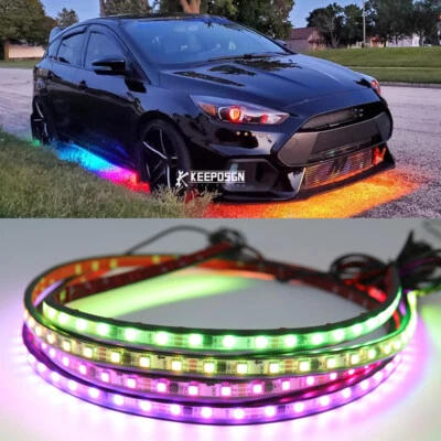 Kit de 6 piezas de tira de luz LED de neón para lámpara de ensueño para Acura TL TSX RSX TLX ILX Foto 1 de 4