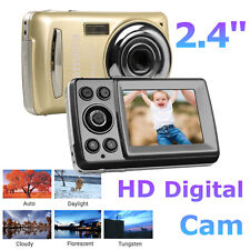 Digital Camera 2.4 Inch TFT LCD Screen 4X Zoom 16MP 1080P Anti-Shake Mic Camera