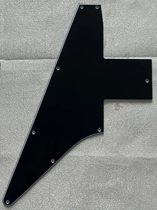 Golpeador de guitarra estilo blanco reedición personalizado para Gibson 76 Explorer 3 capas negro - Imagen 1 de 4