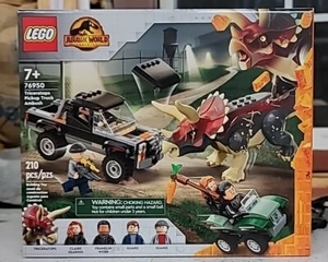 LEGO Jurassic World Dominion Triceratops Pickup Truck Ambush 76950 - Picture 1 of 2