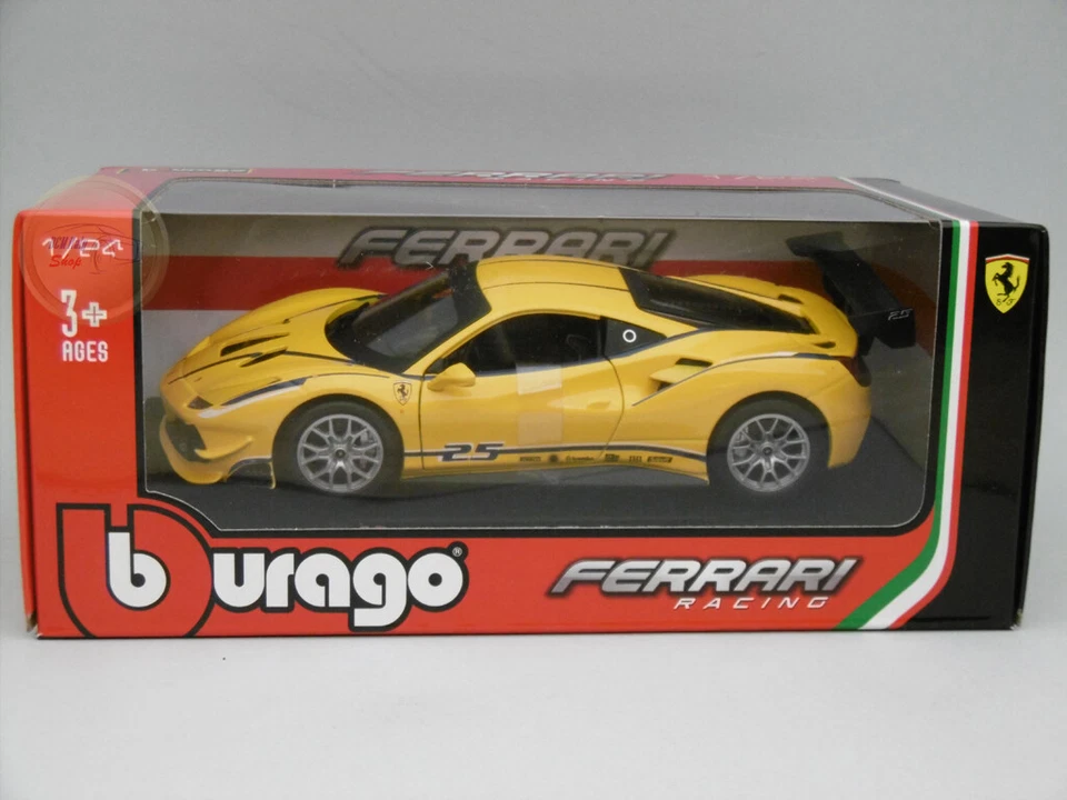 Ferrari 488 Challenge - Burago 1:24 - BU26307YE - Immagine 1 di 1