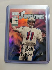🏆 2000 SkyBox Superlatives DREW BLEDSOE #9 NEW ENGLAND PATRIOTS - Picture 1 of 2