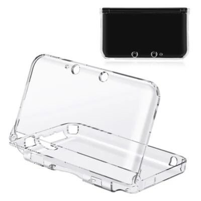 Clear Crystal Hard Shell Protective Case Cover Skin For Nintendo 3DS XL LL - Image 1 of 4