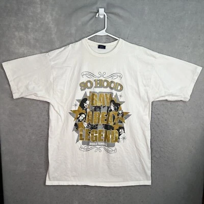 Camiseta A1 Vintage Bay Area Legend So Hood Rapero Rap Adulto 3XL Blanca Para Hombre Foto 1 de 4