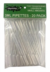 Model Making Tools & Accessories - 560310 - 3ML - PIPETTES 20 PACK - Picture 1 of 1
