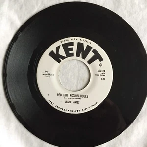 Jesse James – South's Gonna Rise Again / Red Hot Rockin Blues 7", 45 RPM - Picture 1 of 4